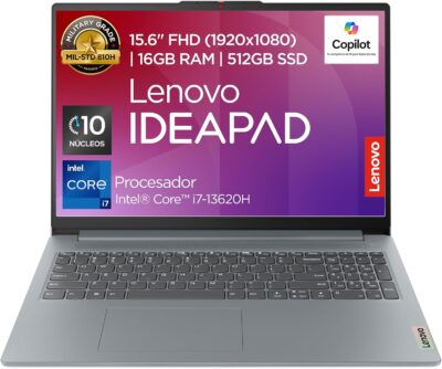 71yrXvlu7dL._AC_SL1500_ LENOVO IDEAPAD SLIM 3-Core I7-13620H-Ram16GB- Hardesk512GB